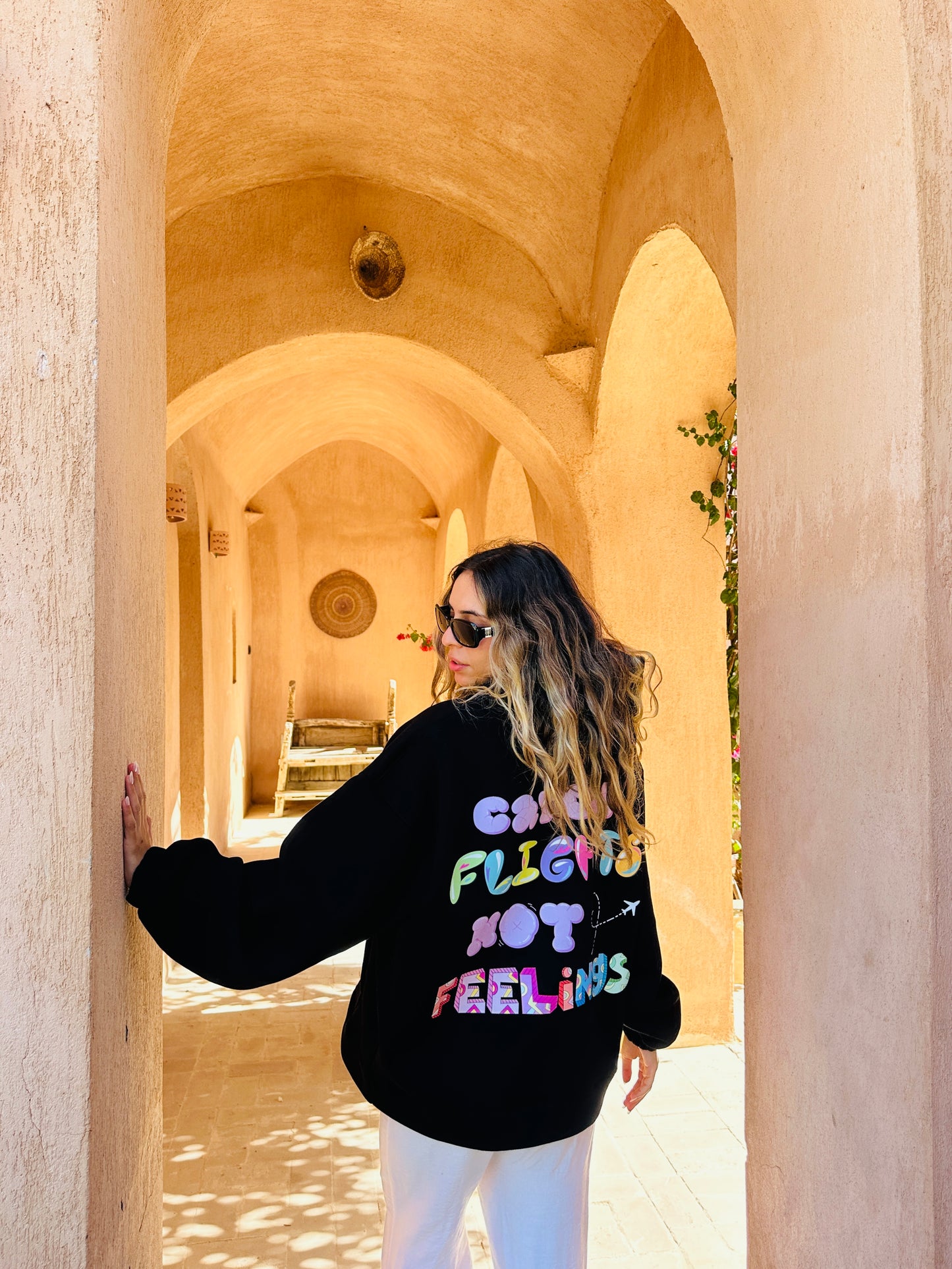 Catch Flights Not Feelings Hoodie